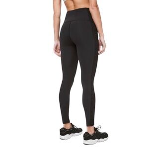 Lululemon Wunder Under High Rise Tights / Leggings Dark Olive